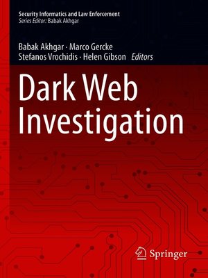cover image of Dark Web Investigation
